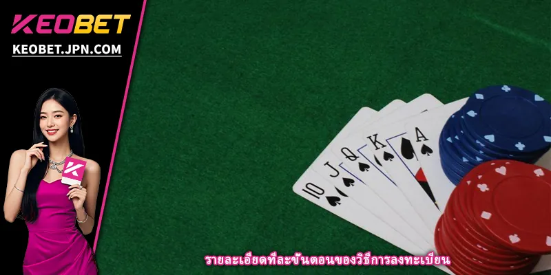 รายละเอียดทีละขั้นตอนของวิธีการลงทะเบียน