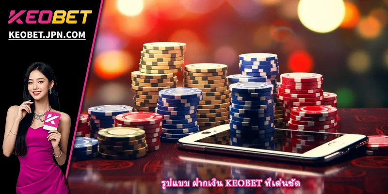 รูปแบบ ฝากเงิน KEOBET ที่เด่นชัด